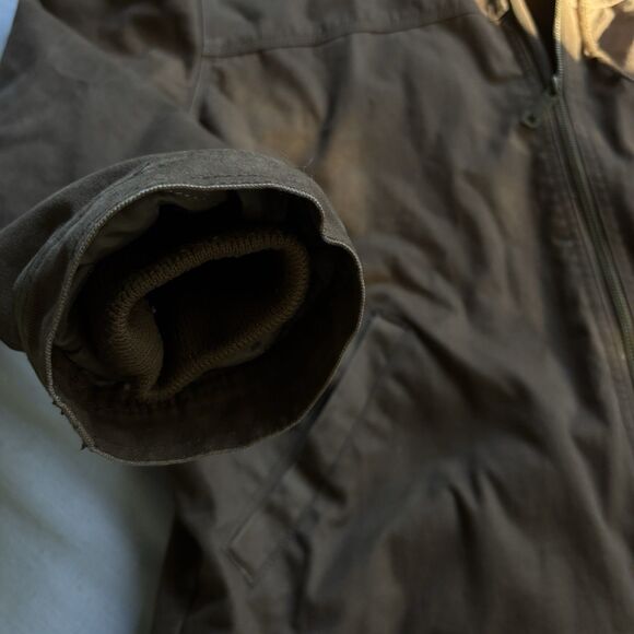 Wolverine Sherpa Lined Canvas Jacket Men’s L Full Zip Hooded Workwear - Picture 6 of 10